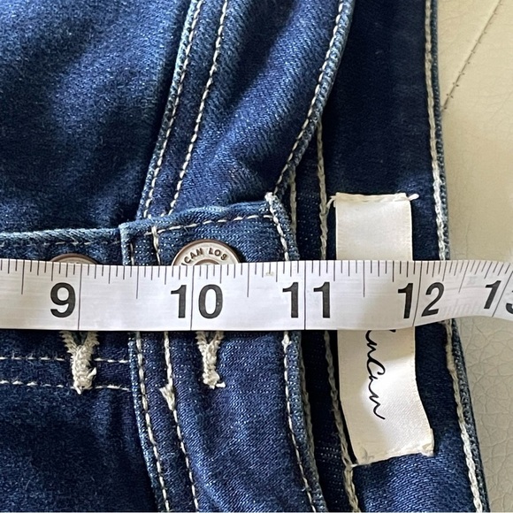 KanCan women’s High Rise Flared Jeans estilo distressed size 5/26 raw hem - Picture 10 of 12